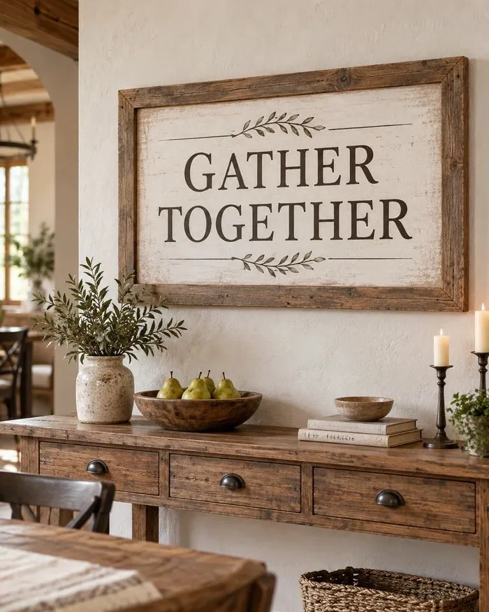 Gather Together accent